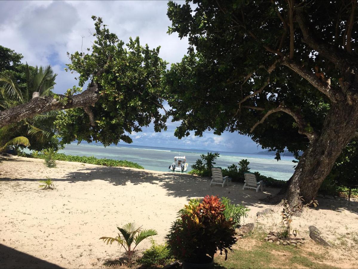 Digwa Beach Chalet La Digue Buitenkant foto