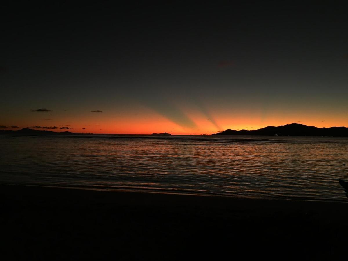 Digwa Beach Chalet La Digue Buitenkant foto