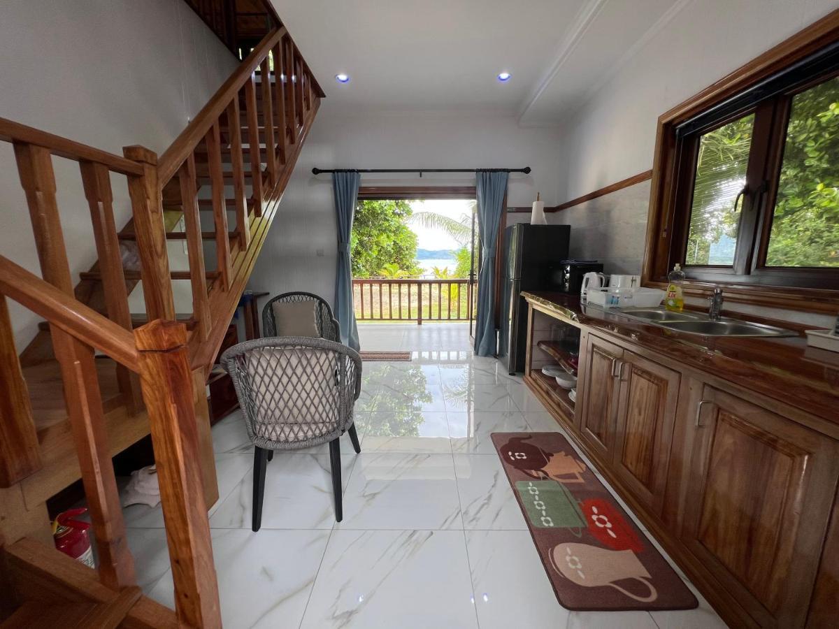 Digwa Beach Chalet La Digue Buitenkant foto