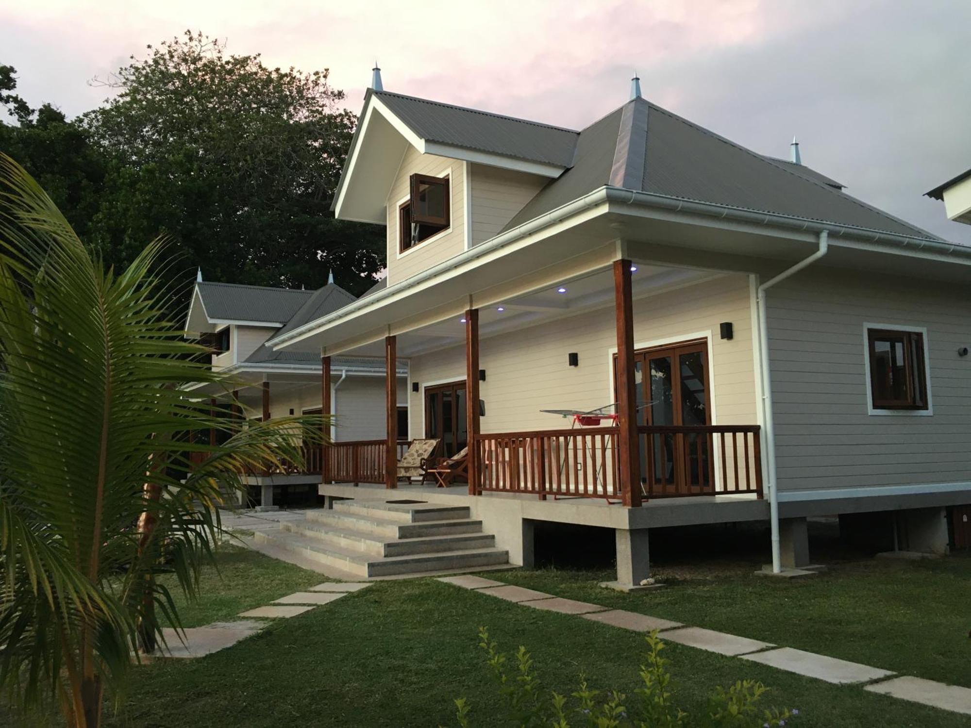 Digwa Beach Chalet La Digue Buitenkant foto