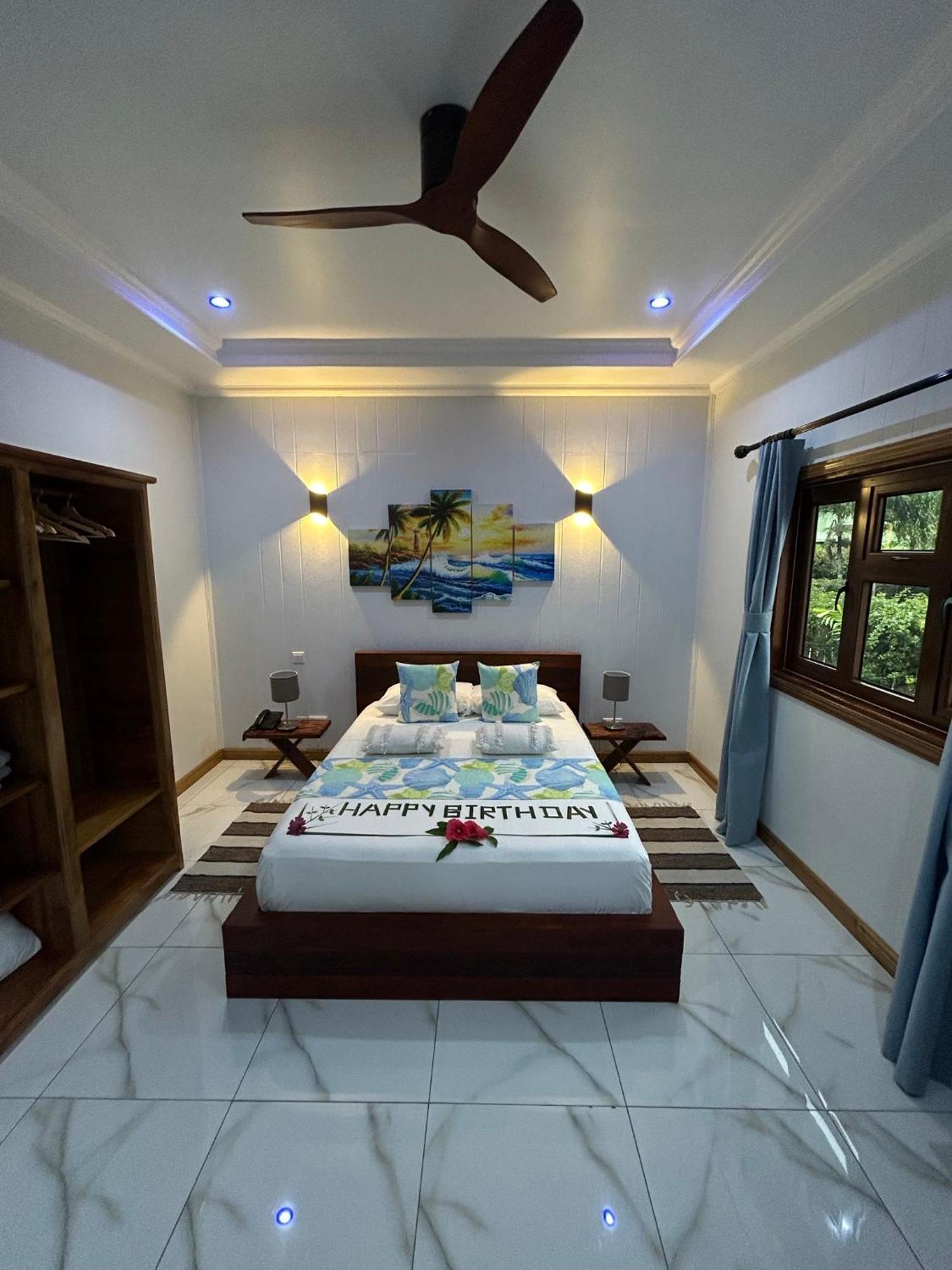 Digwa Beach Chalet La Digue Buitenkant foto