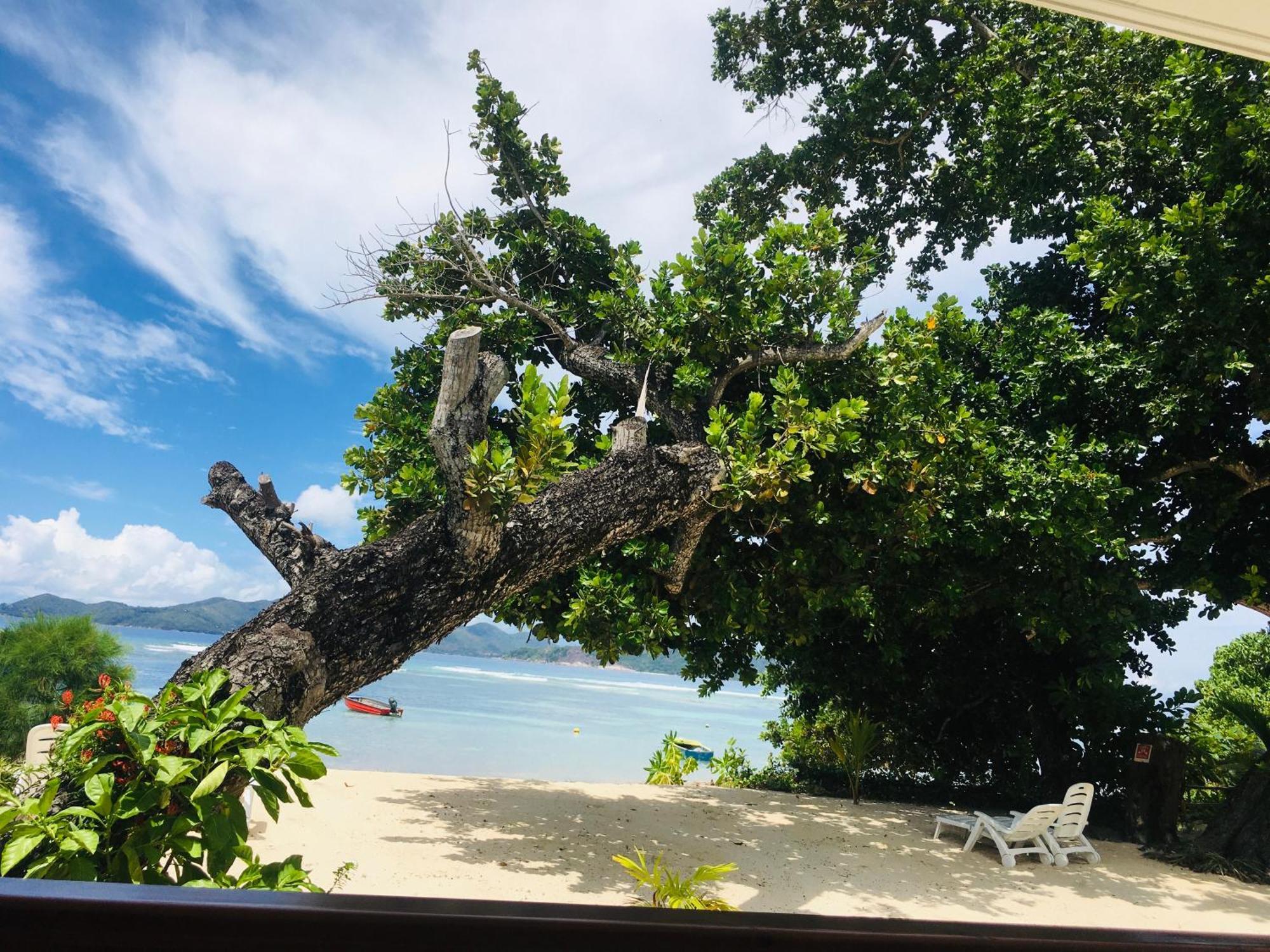 Digwa Beach Chalet La Digue Buitenkant foto