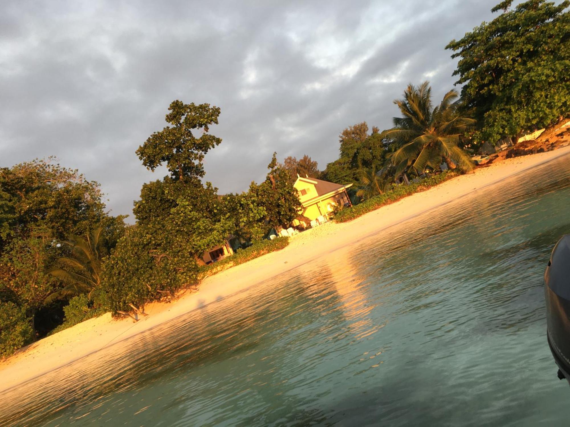 Digwa Beach Chalet La Digue Buitenkant foto