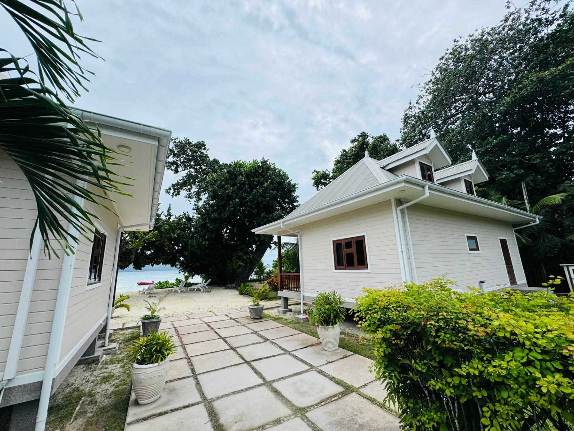 Digwa Beach Chalet La Digue Buitenkant foto
